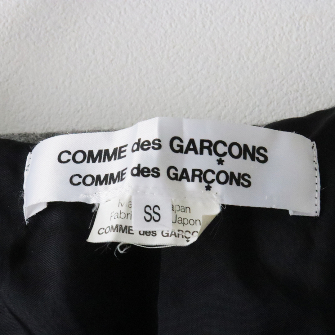 COMME des GARCONS(コムデギャルソン)のコムコム コムデギャルソン COMMEdesGARCONS AD2008 メルトンウール ロングコート SS/グレー 羽織 ハオリ【2400013577960】 レディースのジャケット/アウター(その他)の商品写真