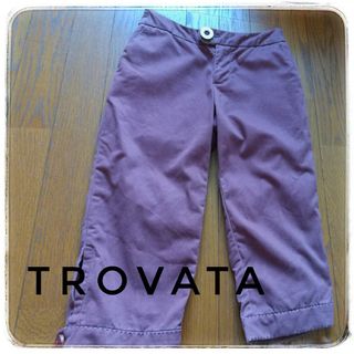 トロヴァータ(TROVATA)のTROVATA　トロヴァータ　ハーフパンツ　コットンパンツ　M(ハーフパンツ)