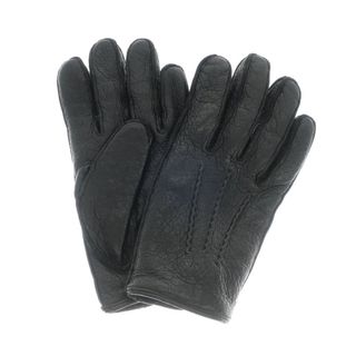 ARMANI COLLEZIONI - 美品○ARMANI COLLEZIONI アルマーニ ... 美品●ARMANI COLLEZIONI アルマーニコレツィオーニ ラムレザー 裏地ウール100% 手袋/グローブ ブラック L イタリア製 メンズ