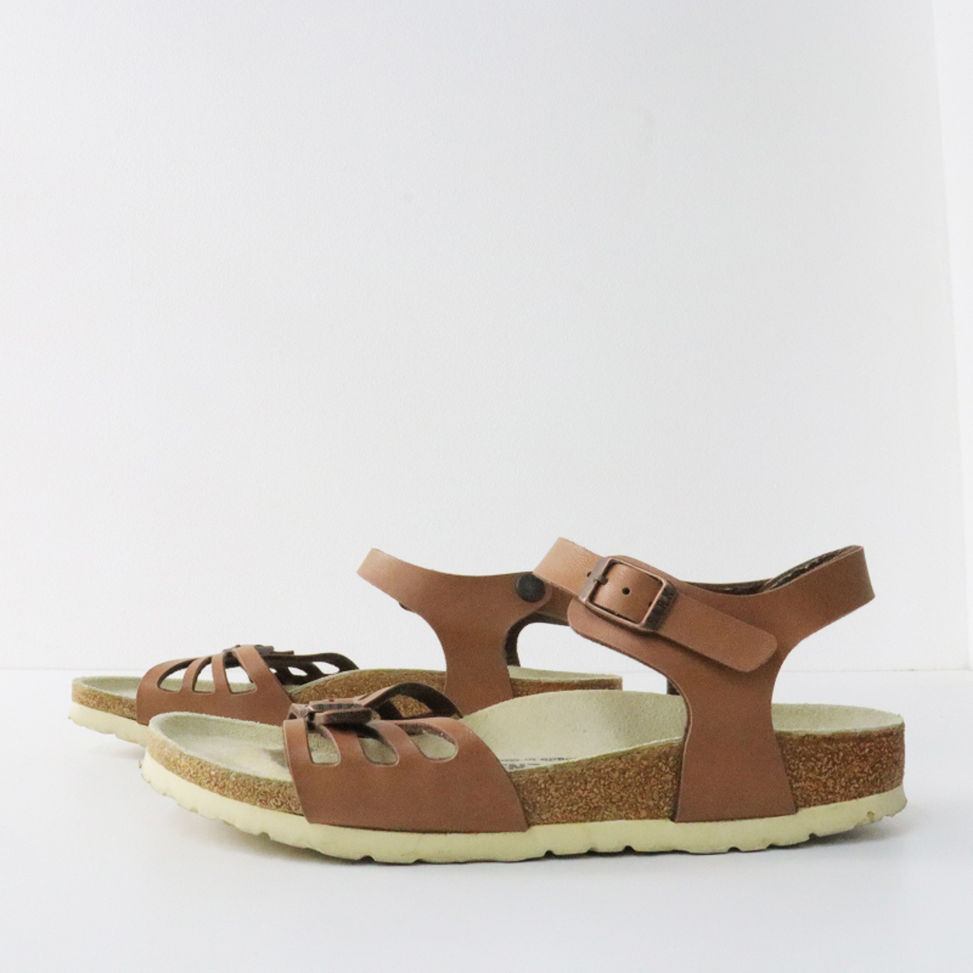 ビルケンシュトック BIRKENSTOCK Bali ストラップサンダル 37/ブラウン 24cm ナロー幅 バリ【2400013574228】 BIRKENSTOCK(ビルケンシュトック) BALI ストラップ サンダル