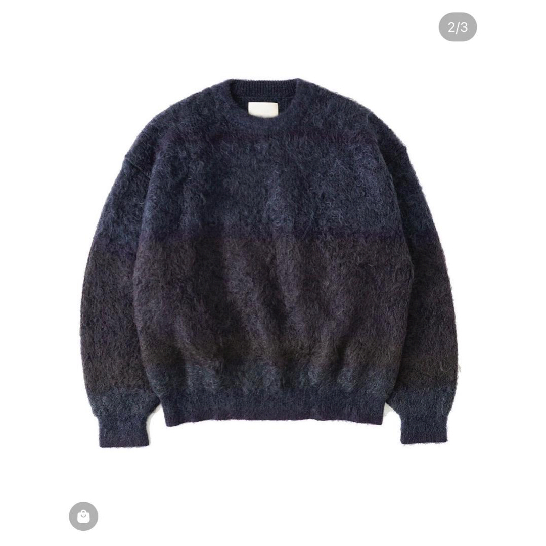 YOKE  STILL BORDER CREWNECK ニット