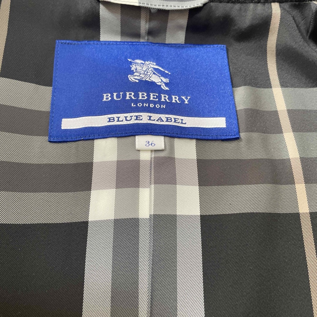 Burberry Blue label スタンドカラー　ウールコート　新品