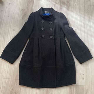 バーバリーブルーレーベル(BURBERRY BLUE LABEL)のBurberry Blue label  スタンドカラー　ウールコート　新品(ロングコート)