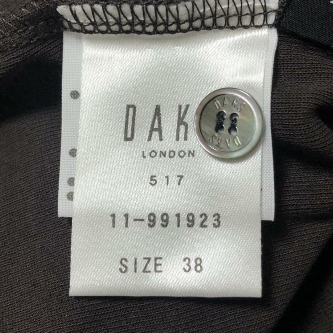 DAKS(ダックス)のダックス 半袖ポロシャツ サイズ38 L美品  レディースのトップス(ポロシャツ)の商品写真