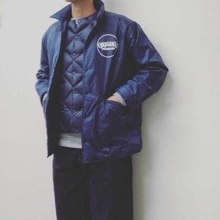 テンダーロイン(TENDERLOIN)のTENDERLOIN NYLON COACH JKT QB コーチジャケット (ナイロンジャケット)