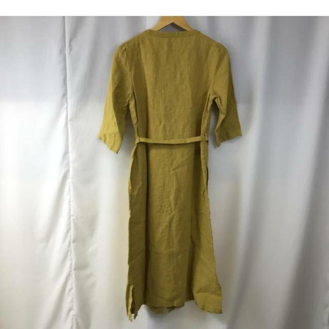 <br>Sarahwear サラウェア/Organic Linen Irish Onepiece/黄色/C71155/ONE/レディースインナー/SAランク/51【中古】 レディースのワンピース(ミニワンピース)の商品写真