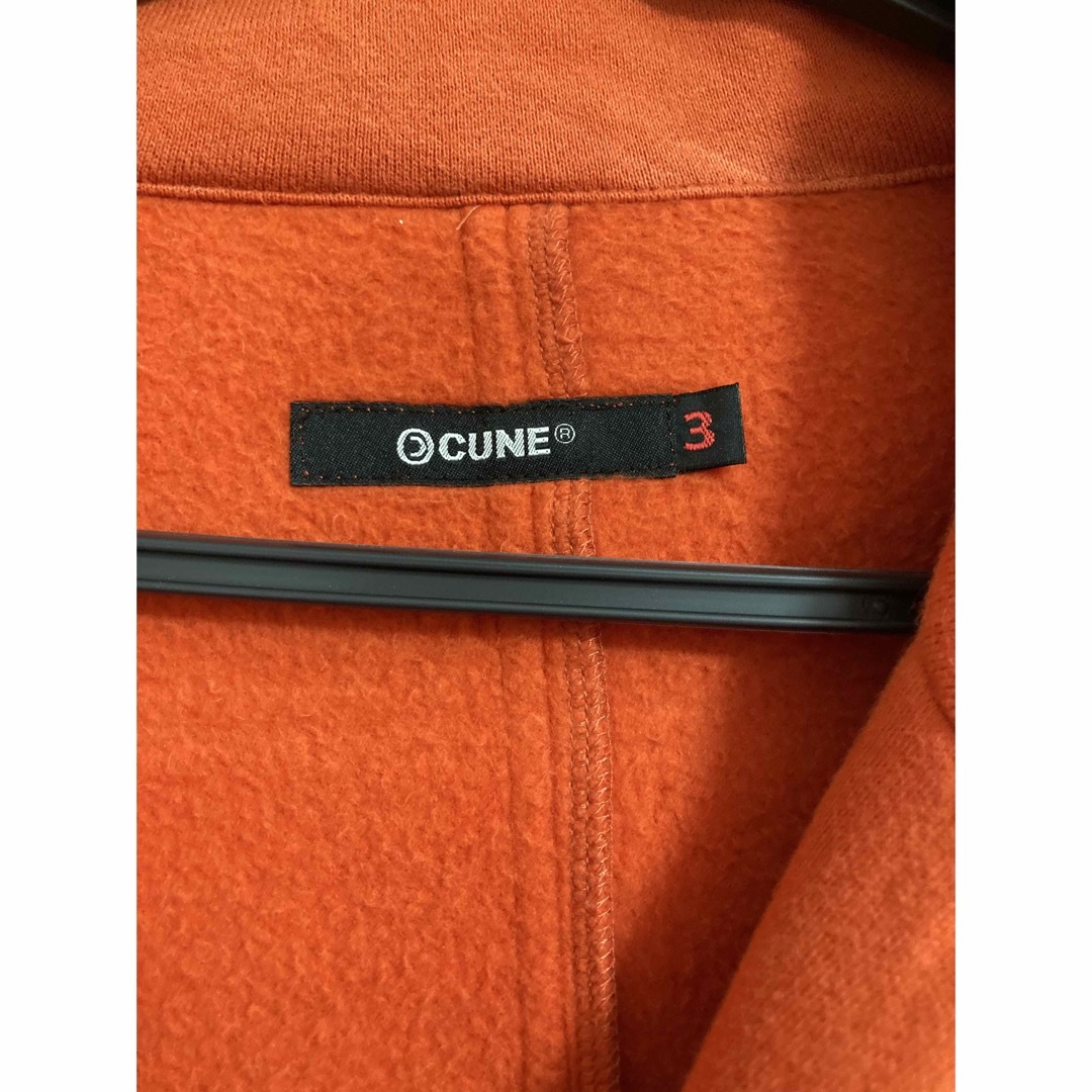 CUNE(キューン)のcune オレンジコート　うさぎ レディースのジャケット/アウター(ピーコート)の商品写真