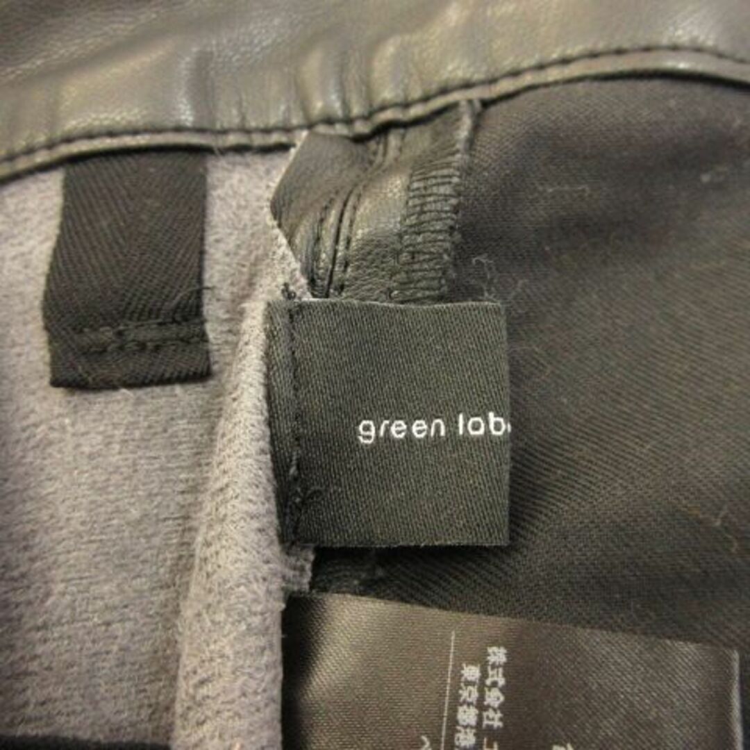 UNITED ARROWS green label relaxing(ユナイテッドアローズグリーンレーベルリラクシング)のグリーンレーベルリラクシング フェイクレザーパンツ ロング 黒 36 レディースのパンツ(その他)の商品写真