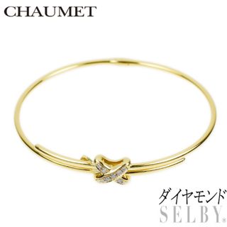 ショーメ Chaumet ジュ ドゥ リアン ブレスレット マザーオブパール 1Pダイヤモンド 083163 K18WG ホワイトゴールド / 290145【BJ】