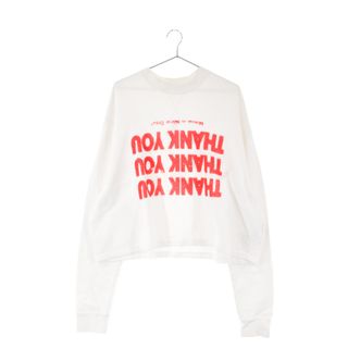 RAF SIMONS - RAF SIMONS ラフシモンズ 17AW Thank You Sweatshit ...