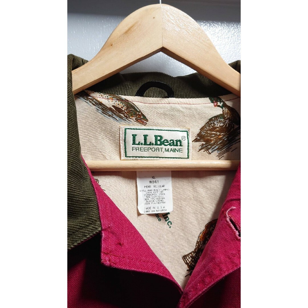 L.L.Bean(エルエルビーン)の80-90’s L.L.Bean USA製 コーデュロイ ハンティングジャケット メンズのジャケット/アウター(カバーオール)の商品写真