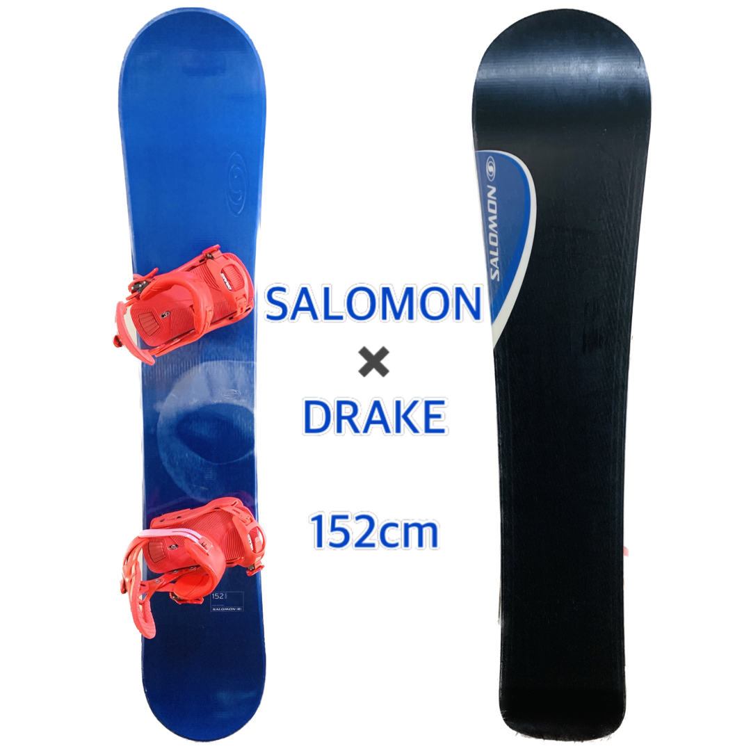 SALOMON - 5916 SALOMON DRAKE スノーボード 2点セット 151cmの通販 by