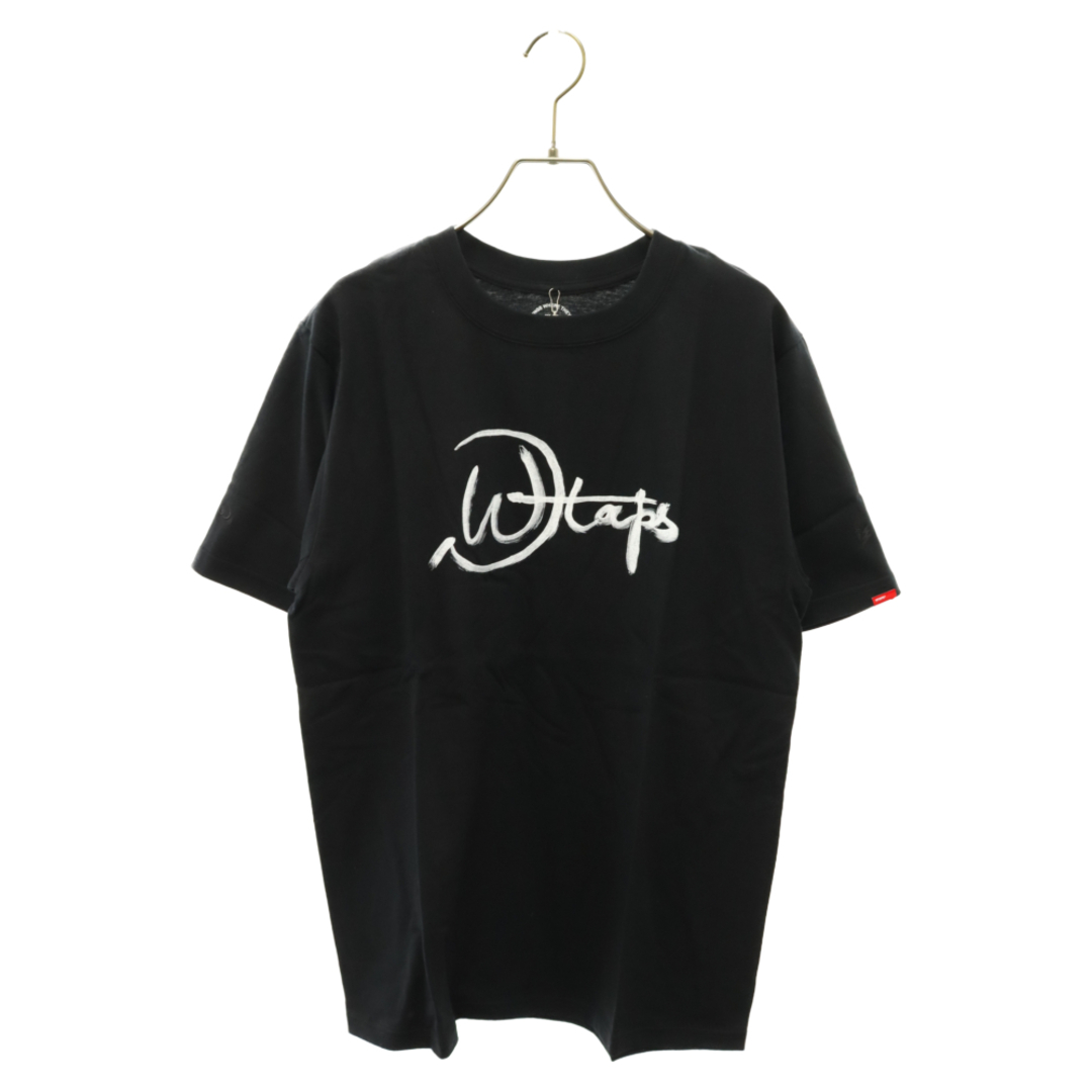 WTAPS ダブルタップス 17SS BRUSH S/S フロントロゴプリント半袖Tシャツ ブラック 171PCDT-ST03S | フリマアプリ  ラクマ