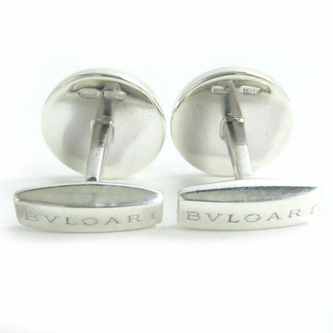 美品△BVLGARI ブルガリブルガリ カフスボタン カフリンクス オニキス