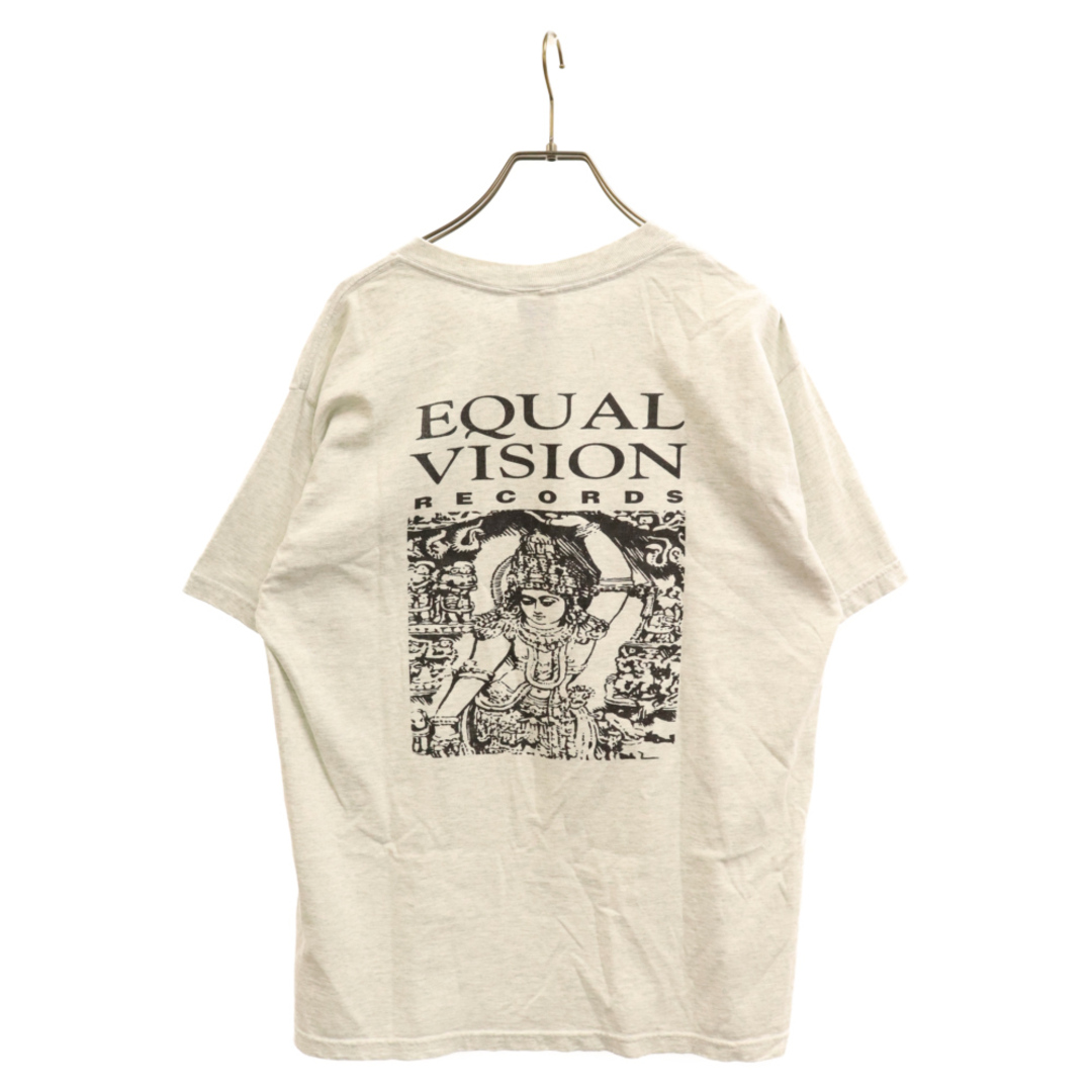 VINTAGEヴィンテージ90VINTAGE ヴィンテージ 90's EQUALL VISION SHELTER シェルター プリント半袖バンドTシャツ ヴィンテージ グレー