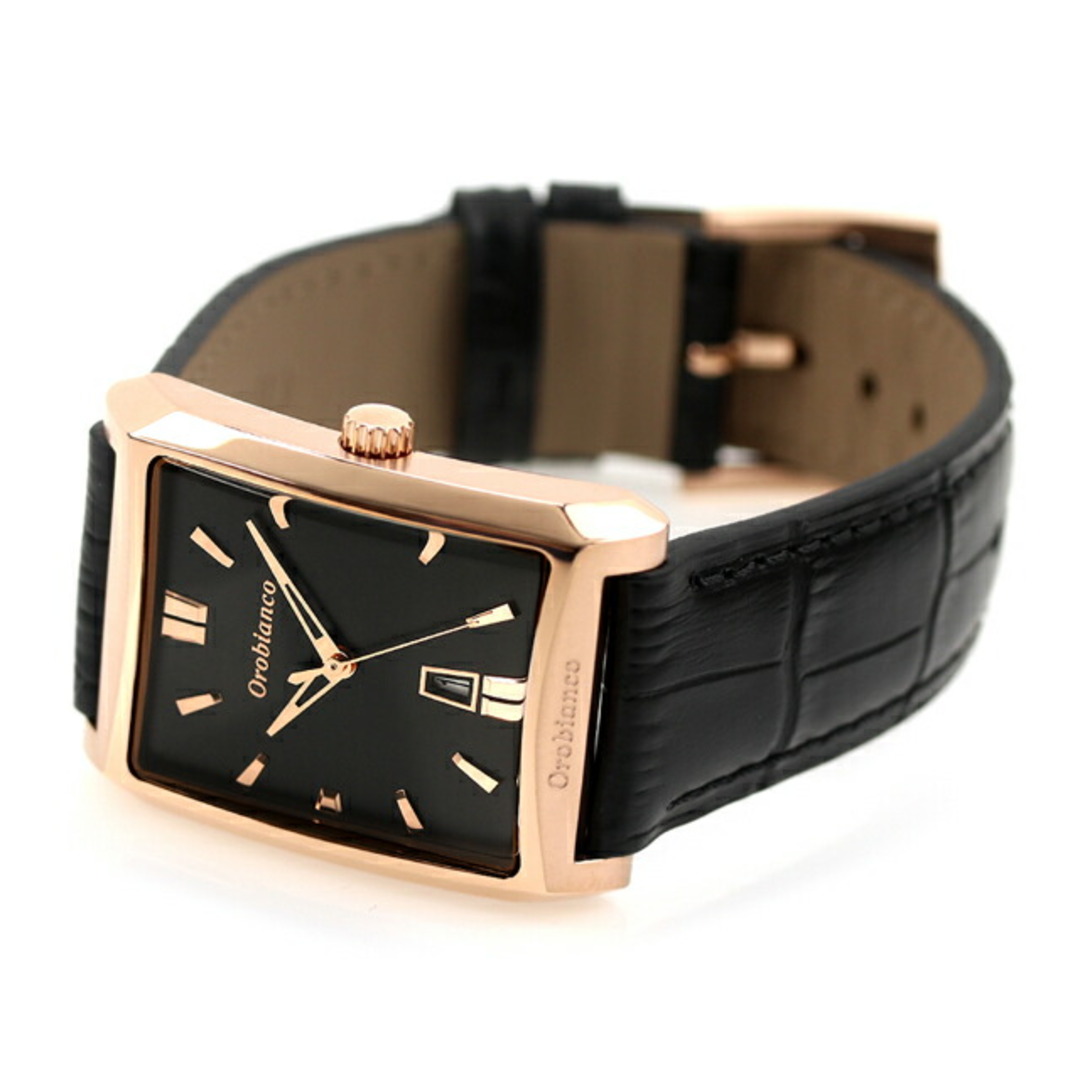 Orobianco(オロビアンコ)の【新品】オロビアンコ Orobianco 腕時計 メンズ OR001-33 パンダ クオーツ ブラックxブラック アナログ表示 メンズの時計(腕時計(アナログ))の商品写真