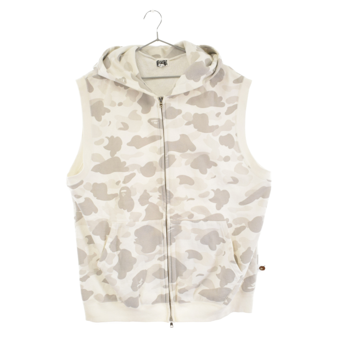 A BATHING APE ノースリーブパーカー　L