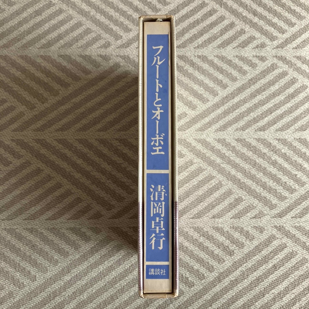 講談社(コウダンシャ)のフルートとオーボエ　清岡卓行　講談社 エンタメ/ホビーの本(文学/小説)の商品写真