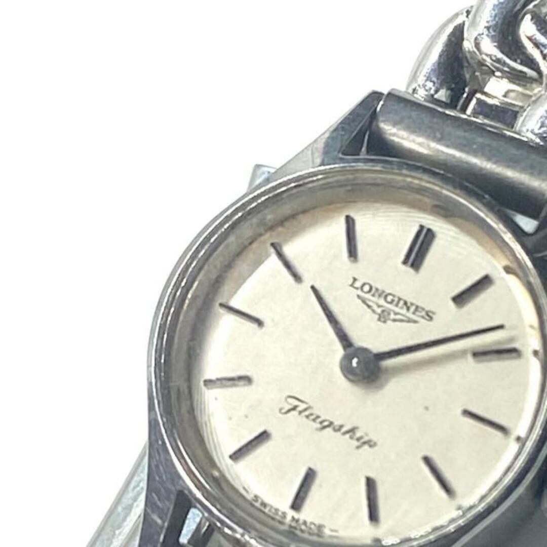 【本物保証】 美品 ロンジン LONGINES 12Pダイヤ レディース クォーツ 電池 腕時計