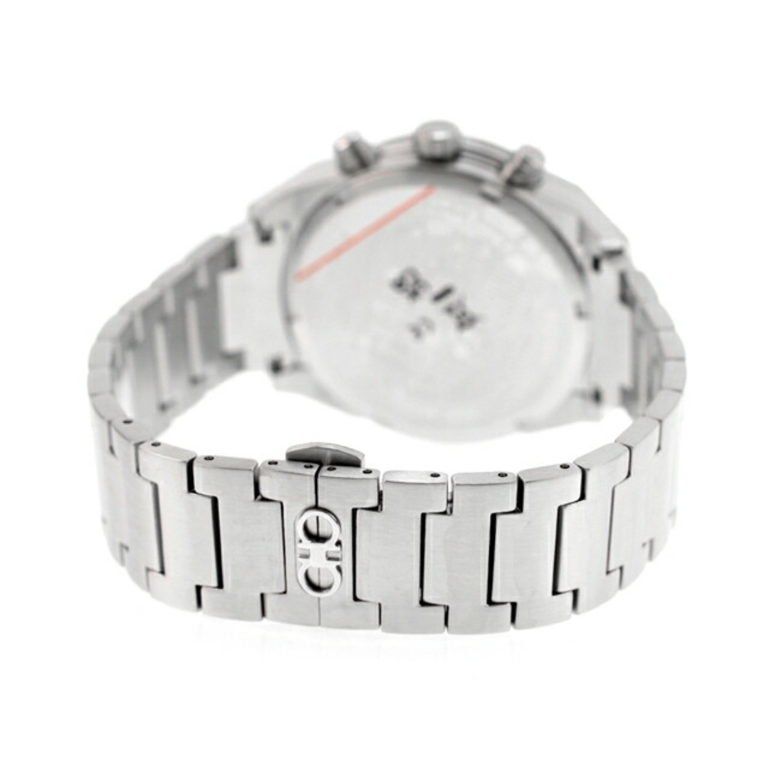 【新品】 Salvatore Ferragamo 腕時計 メンズ SFHR00623 フェラガモ クオーツ ブラックxシルバー アナログ表示 メンズの時計(腕時計(アナログ))の商品写真