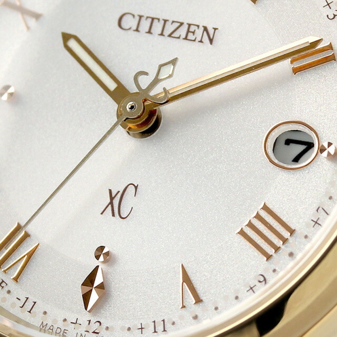 【新品】シチズン CITIZEN xC 腕時計 レディース ES9492-14A クロスシー ヒカリコレクション 光発電エコ・ドライブ電波 シルバーxブラック アナログ表示12mmバックル幅