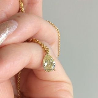 デビアス(DE BEERS)の特別価格♪【DE BEERS】イエロー☆ダイヤモンド ネックレス(ネックレス)