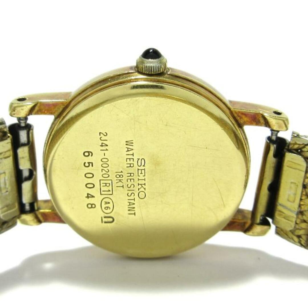 セイコー 腕時計 EXCELINE 2J41-0020