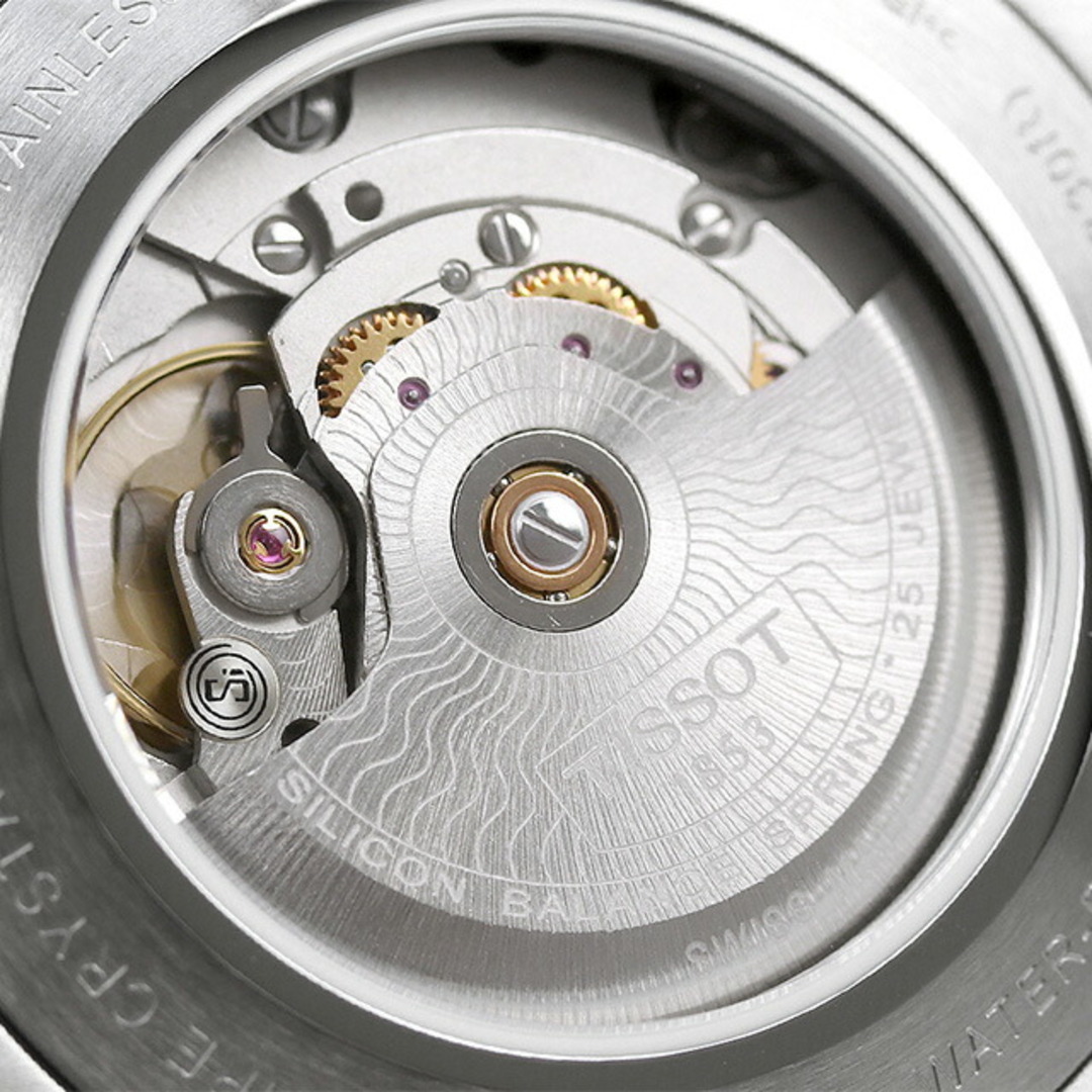 TISSOT(ティソ)の【新品】ティソ TISSOT 腕時計 メンズ T127.407.16.041.01 T-クラシック ジェントルマン パワーマティック80 シリシウム 自動巻き ネイビーxブラック アナログ表示 メンズの時計(腕時計(アナログ))の商品写真