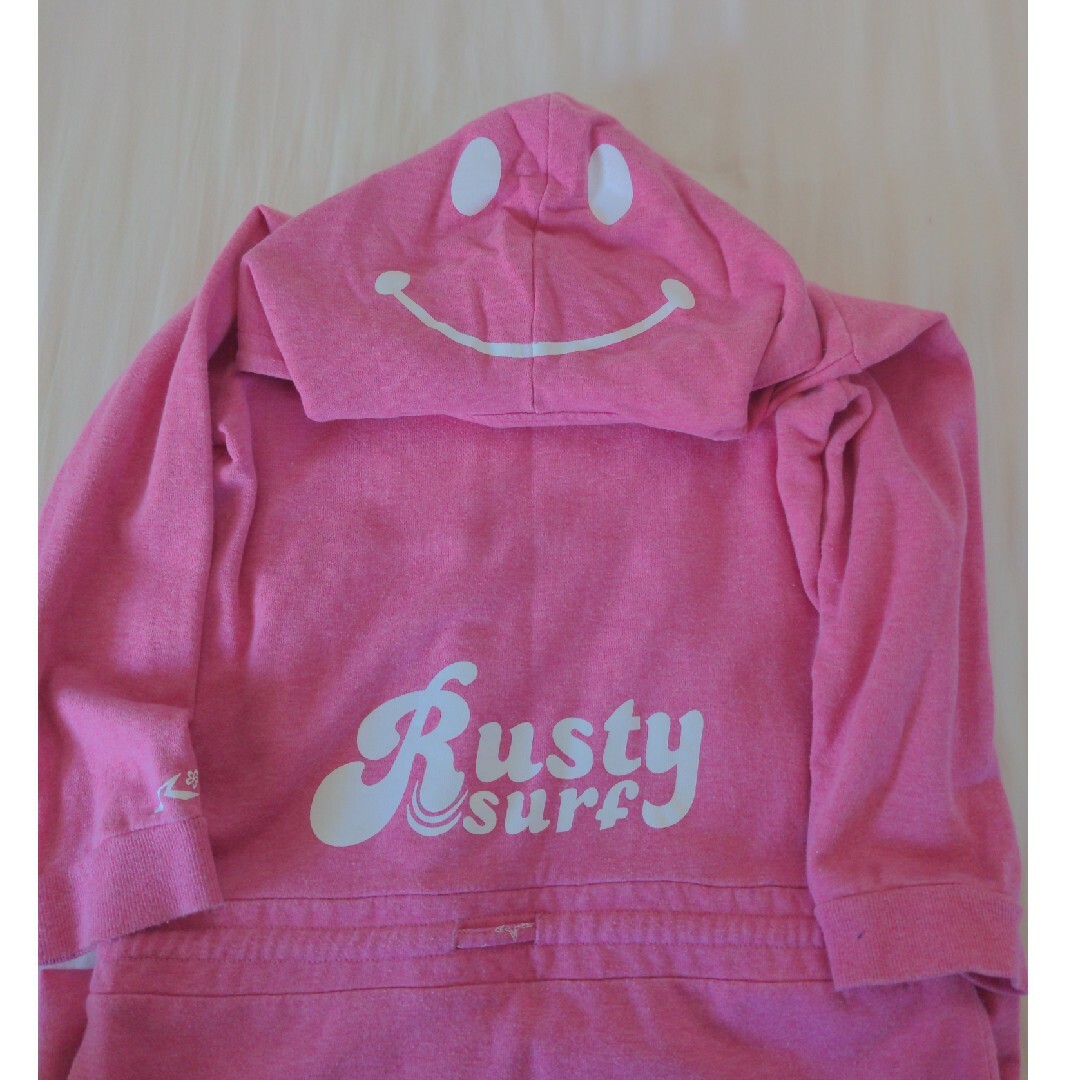 RUSTY(ラスティ)のラスティ　パーカーワンピース キッズ/ベビー/マタニティのキッズ服女の子用(90cm~)(ワンピース)の商品写真