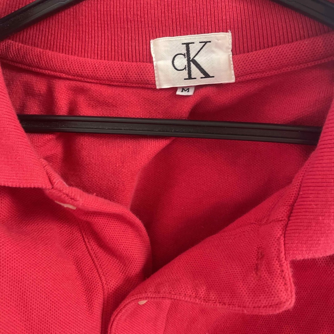 ck Calvin Klein(シーケーカルバンクライン)のCalvin Klein カルバンクラインフロントロゴ 長袖ポロシャツ メンズのトップス(ポロシャツ)の商品写真