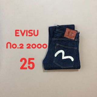 【お値下げ】EVISU エビス　赤耳セルビッチ  デニム　ハーフ　切りっぱなし