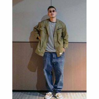 WTAPS SCOUT LS COTTON WEATHER OLIVE DRAB