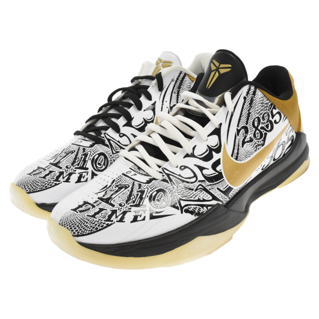 NIKE(ナイキ)のNIKE ナイキ KOBE 5 Protro Bigstage CT8014-100 コービー5 プロトロ ビッグステージ ローカットスニーカー US9/27.0cm ブラック/ホワイト/ゴールド メンズの靴/シューズ(スニーカー)の商品写真