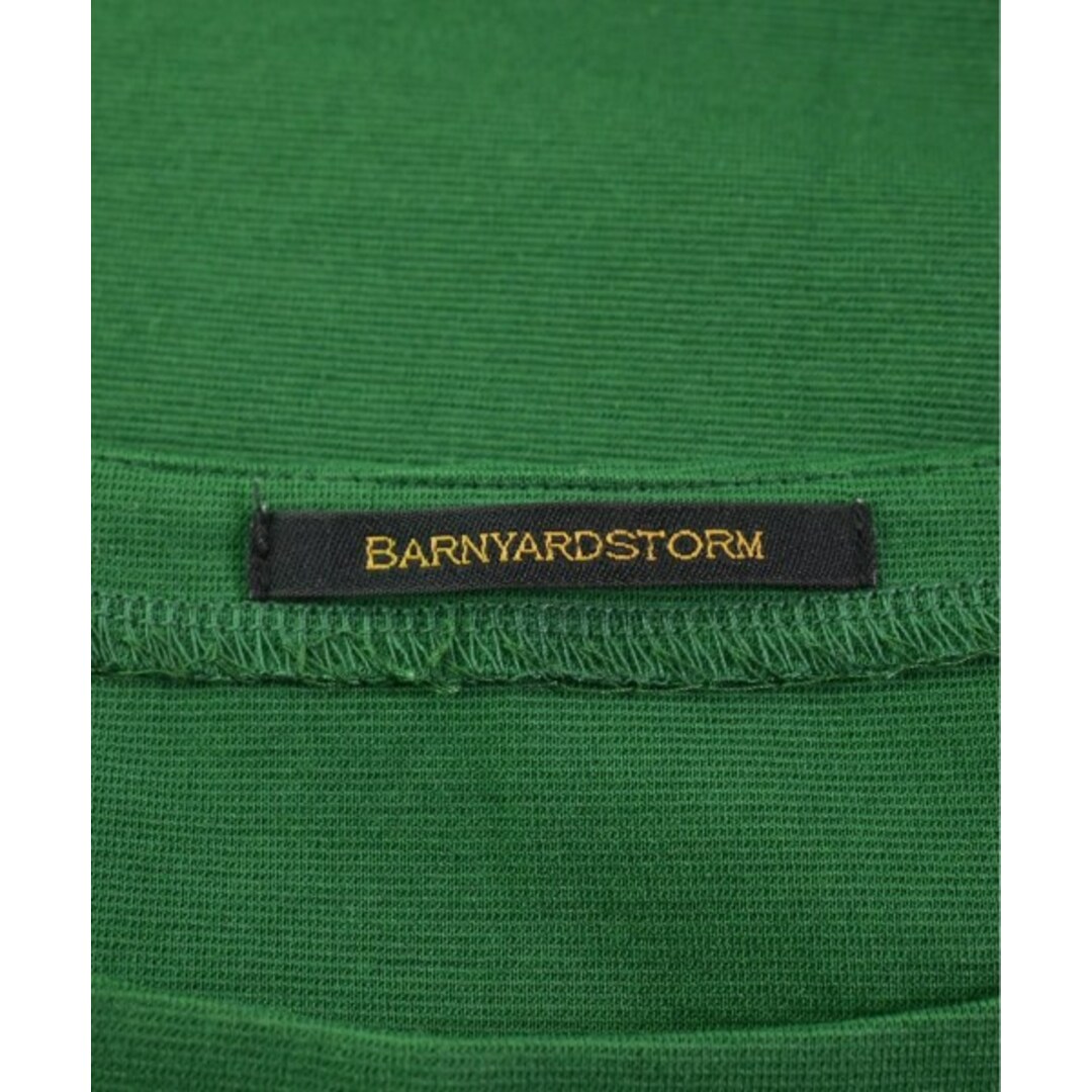 BARNYARDSTORM(バンヤードストーム)のBARNYARDSTORM バーンヤードストーム ノースリーブ F 緑 【古着】【中古】 レディースのトップス(タンクトップ)の商品写真