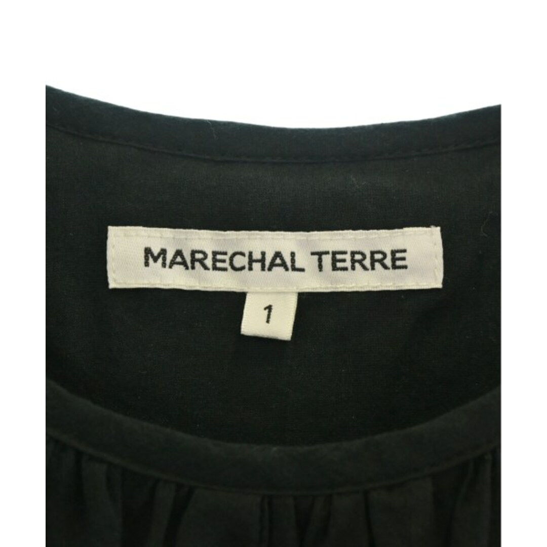 MARECHAL TERRE(マルシャルテル)のMARECHAL TERRE オールインワン/サロペット 1(S位) 黒 【古着】【中古】 レディースのパンツ(サロペット/オーバーオール)の商品写真