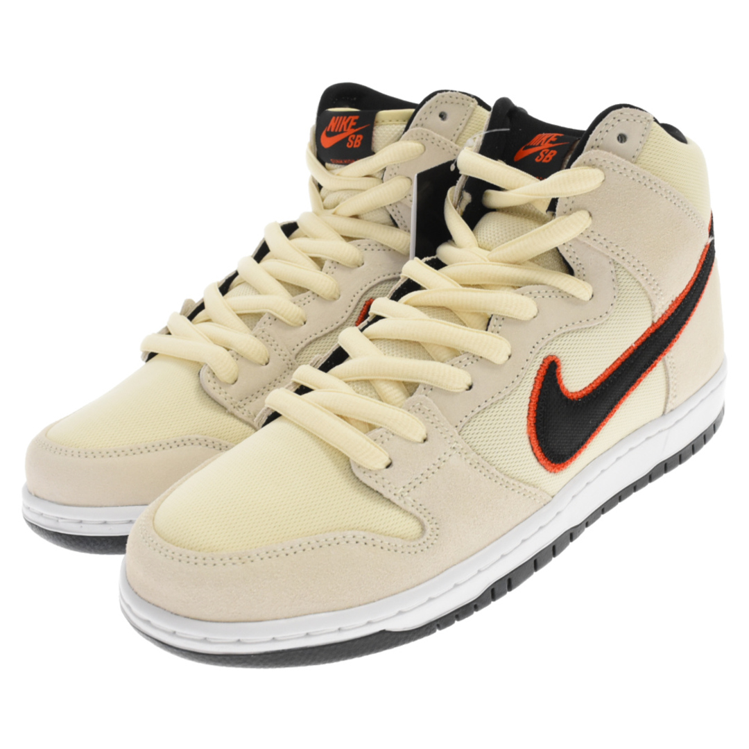 NIKE SB ナイキエスビー DUNK High PRO PRM SB ダンク ハイ プロ プレミアム ハイカットスニーカー DD9394-100 アイボリー US8.5/26.5cm