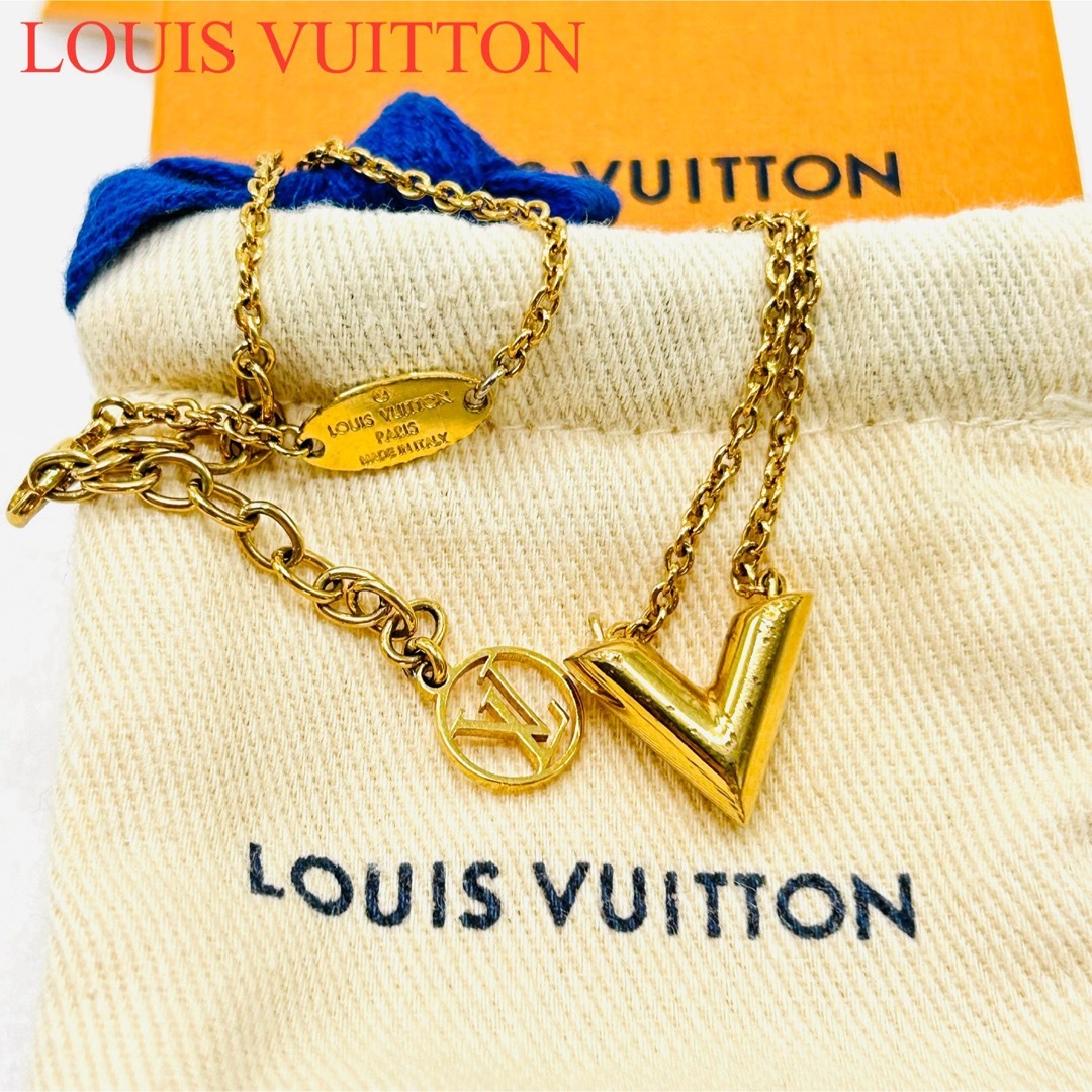 ルイヴィトン Louis Vuitton エッセンシャルV ネックレスアクセサリー