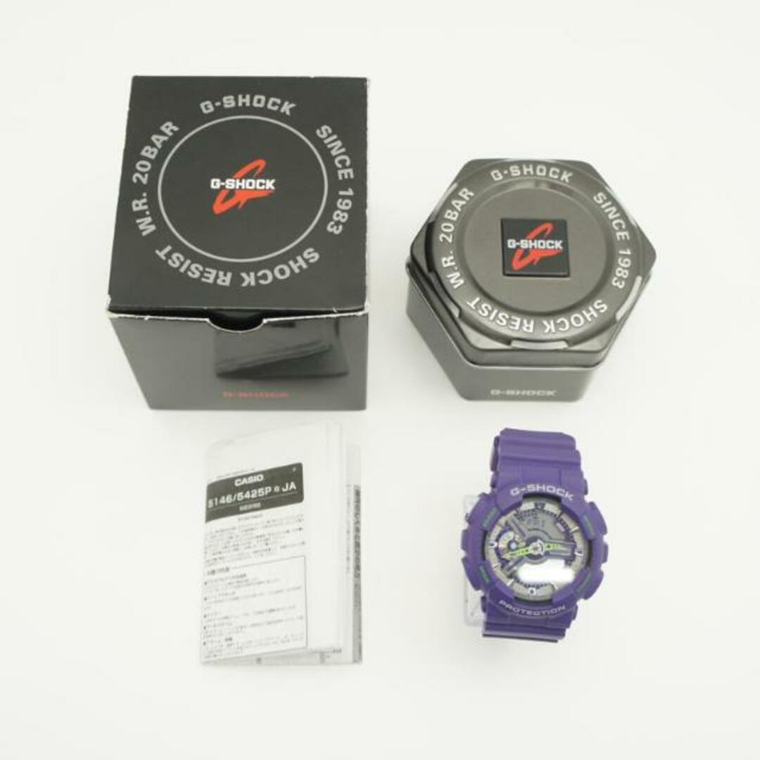 <br>CASIO カシオ/G-SHOCK/ダスティネオンシリーズ/パープル/GA-110DN-6ADR/514*/G-SHOCK/ABランク/85【中古】 メンズの時計(腕時計(アナログ))の商品写真