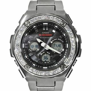 ジーショック(G-SHOCK)のG-SHOCK Gスチール GST ｗ310 大粒CZダイヤ（キュービックジルコニア）ミドルサイズ G-Steel メタルバンド Kronic(腕時計(アナログ))