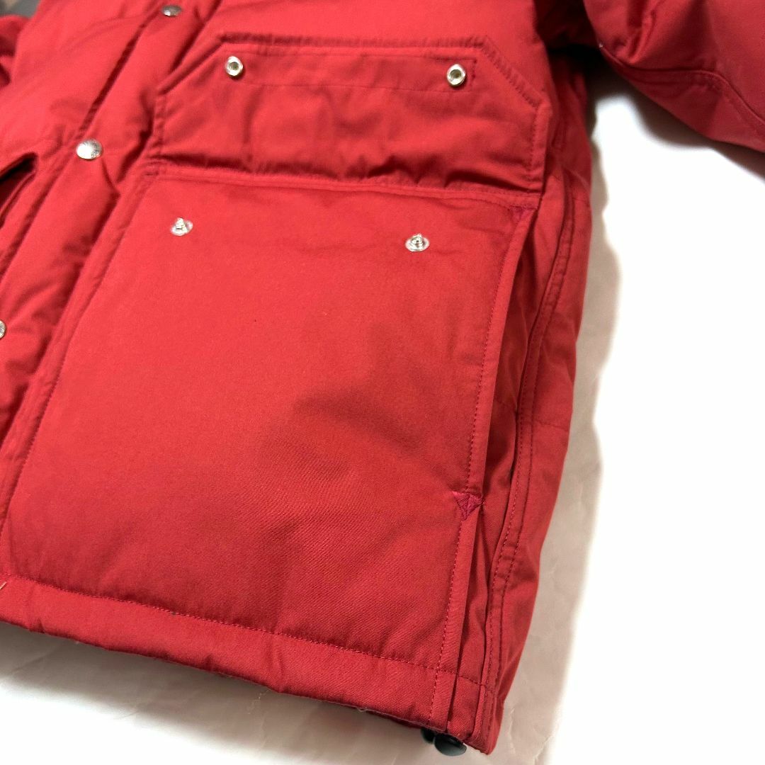 THE NORTH FACE(ザノースフェイス)の新品　Ｍサイズ　ノースフェイス パープルレーベル　65/35　シエラパーカー　赤 メンズのジャケット/アウター(ダウンジャケット)の商品写真