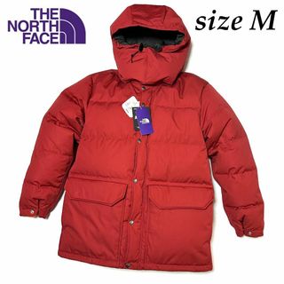 ザノースフェイス(THE NORTH FACE)の新品　Ｍサイズ　ノースフェイス パープルレーベル　65/35　シエラパーカー　赤(ダウンジャケット)