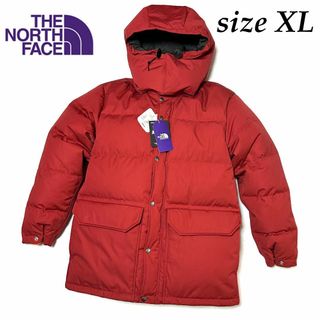 ノースフェイス(THE NORTH FACE) ダウンジャケット(レッド/赤色系)の