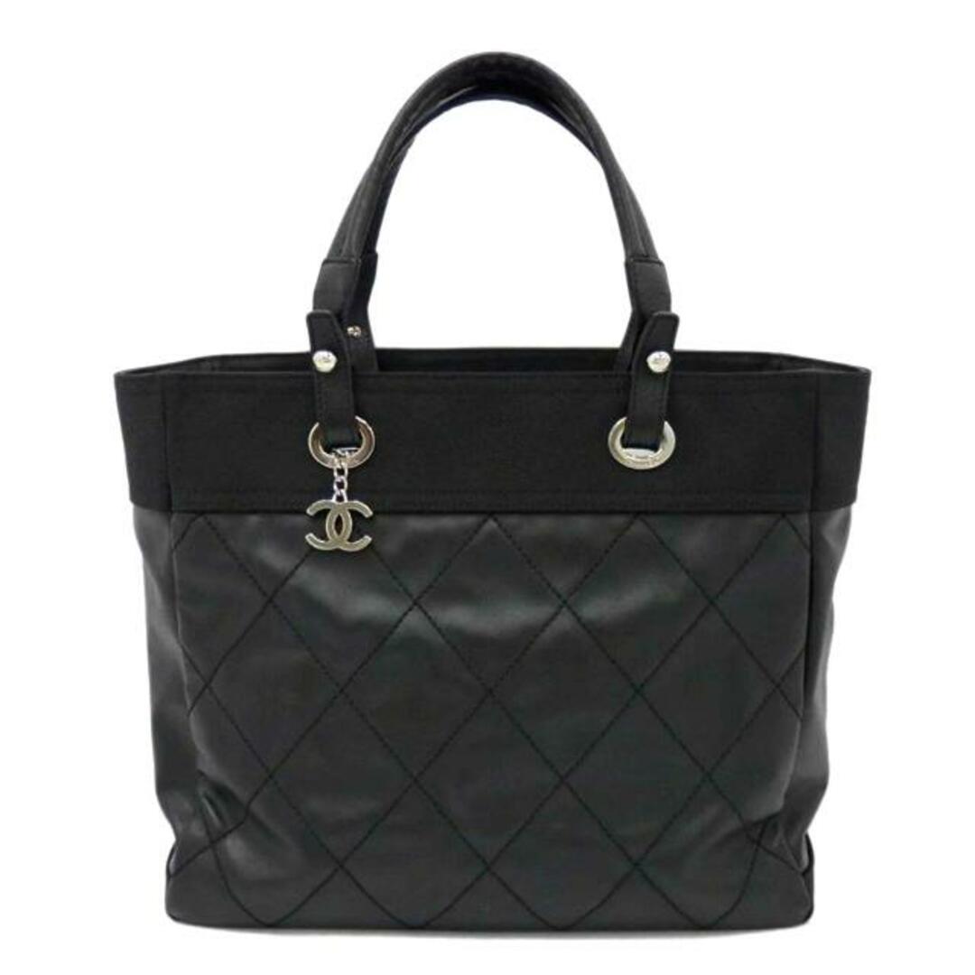 トートバッグ<br>CHANEL シャネル/パリビアリッツトートMM ナイロン/レザー/136*****/シャネル/ABランク/77