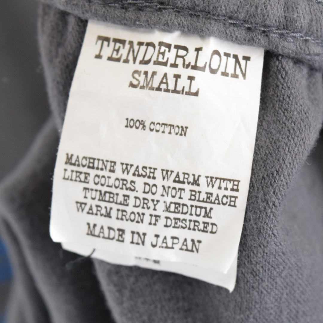 TENDERLOIN テンダーロイン 21SS BASEBALL SHT S/S RH フロントロゴ ベースボール半袖シャツ グレー