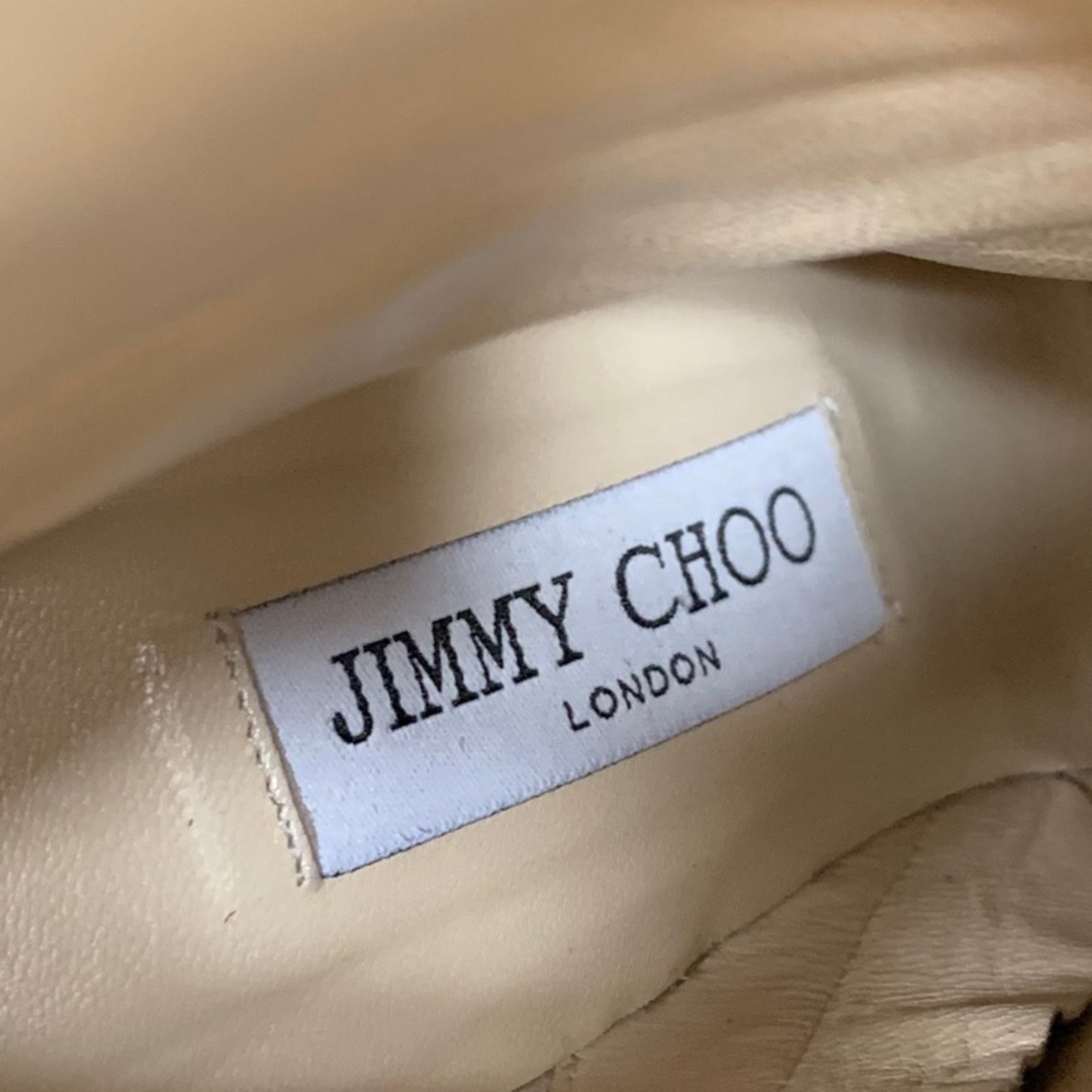 JIMMY CHOO(ジミーチュウ)のジミーチュウ JIMMY CHOO ブーツ ショートブーツ 靴 シューズ ラインストーン スエード ブラック 黒 レディースの靴/シューズ(ブーツ)の商品写真