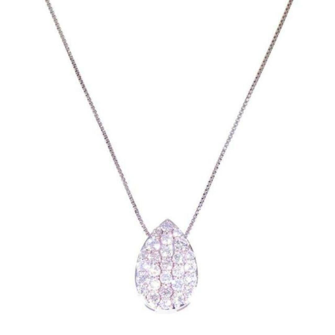 ◎ K18WG/PT850ダイヤネックレス1.00ct /ネックレス/Aランク/59 ◎ K18WG/PT850ダイヤネックレス1.00ct /ネックレス/Aランク/59