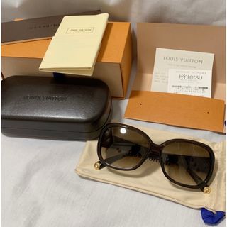 ルイヴィトン(LOUIS VUITTON)の新品！付属品付 LV サングラス ブラウングリッター人気商品 ルイヴィトン(サングラス/メガネ)