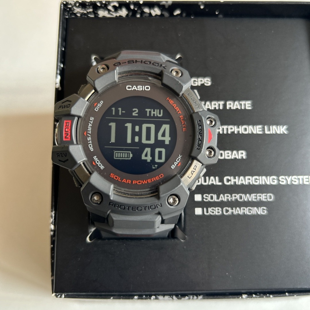 カシオ G-SHOCK  グレー GBD-H1000-8JR