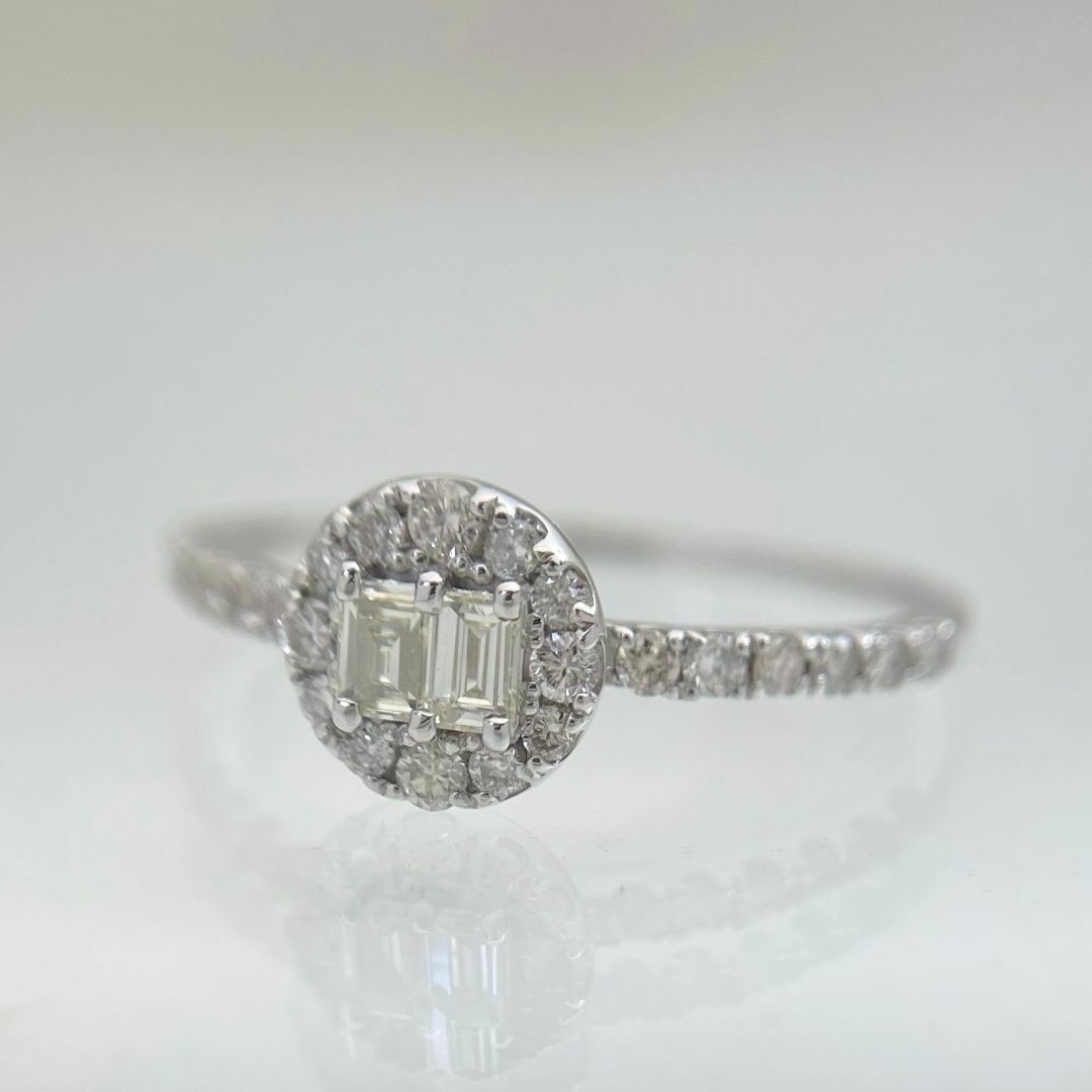 新品 ダイヤモンド リング 0.30ct Pt950 レディースのアクセサリー(リング(指輪))の商品写真