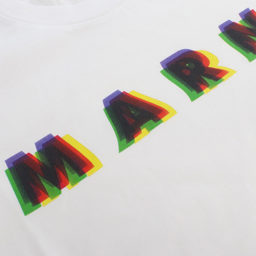Marni(マルニ)のMARNI マルニ HUMU0198PE Tシャツ ホワイト系 メンズ メンズのトップス(Tシャツ/カットソー(半袖/袖なし))の商品写真